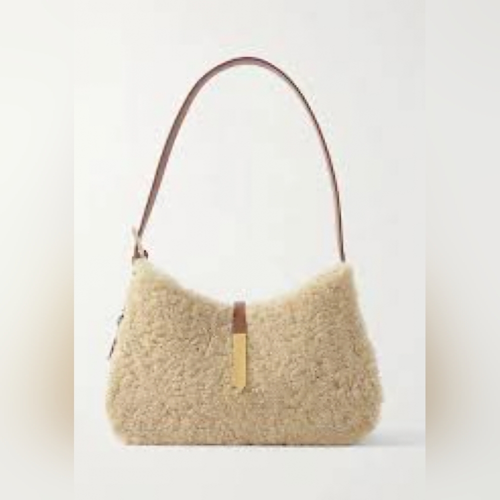 DeMellierTokyo Sheerling and Leather Shoulder Bag